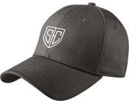 Structured Stretch Cotton Cap, Graphite